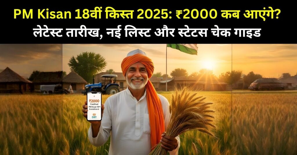 PM Kisan 18वीं किस्त 2025